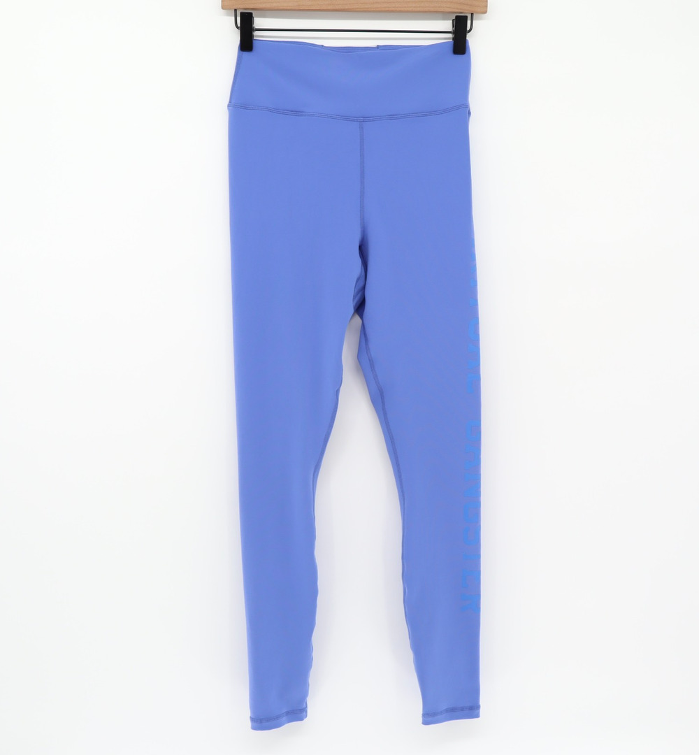 Spiritual Gangster HW Periwinkle Blue Athletic Leggings M Full-Length Workout
